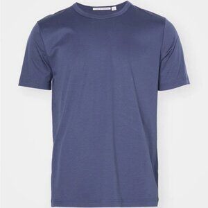 TIGER OF SWEDEN designer men’s OLAF T-SHIRT top LIGHT INK navy prima cotton XXL